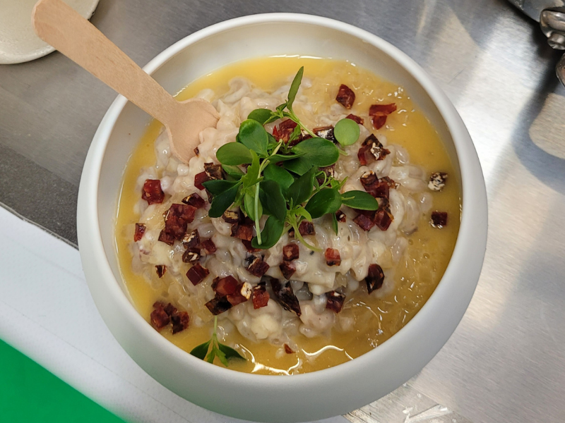 Lire la suite à propos de l’article Un Risotto de Coquillettes aux saveurs de Normandie